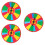 3Pcs Educational Prize Wheel Game Prop for Teaching 6