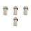 4Pcs Portable Waterproof Lighter Case Travel Protective Keychain Cover 7