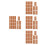 Waterproof Writable Chocolate Bin Labels for DIY Use 6