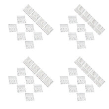 40Sheets Bling Body Gems Adhesive Stickers for Party and Stage Makeup