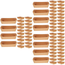 300Pièces Plateaux Jetables En Papier Pour Apéritifs Sushis
