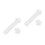 2Pcs White Fillable Flat Tip Acrylic Paint Markers Smooth Writing Pens 7