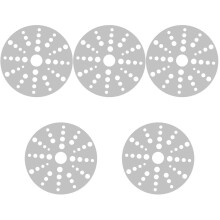 5Pièces Accessoire Cuisine Plaque Conductrice Chaleur Casserole Argent