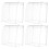 16Pcs ABS Waterproof Outlet Covers for Home Use Transparent Durable 3