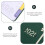 Compacte Dagelijkse Planner Donkergroen PU Weekkalender 7