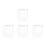 16Pcs ABS Waterproof Outlet Covers for Home Use Transparent Durable 5