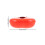 Orange Divided Serving Dish with Lid PP Snack Tray for Home Use 2