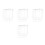 16Pcs ABS Waterproof Outlet Covers for Home Use Transparent Durable 6