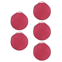 5Pièces Sac Bols Tibétains Soignée Voyage Et Stockage