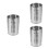 3Pcs Metal Cutlery Holder Silver Kitchen Spoon Fork Organizer 2