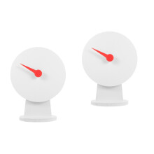 2Pcs Portable White Raffle Game Wheel Durable Party Prop