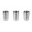 3Pcs Metal Cutlery Holder Silver Kitchen Spoon Fork Organizer 5