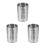 3Pcs Metal Cutlery Holder Silver Kitchen Spoon Fork Organizer 6