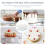 Cakes Decorating Turntable Non-Skid Revolving Cake Stand Making Tool 9