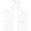 100Pcs White Plastic Pull Handle for Music Box Pull String Replacement 6