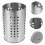 3Pcs Metal Cutlery Holder Silver Kitchen Spoon Fork Organizer 8