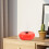 Orange Divided Serving Dish with Lid PP Snack Tray for Home Use 9