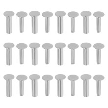 14Pairs Silver Kitchen Rivet Screws for Handle Replacement DIY