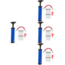 4Sets Bequemer Basketballpumpe Inflationsset Mit Verschlussring