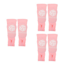 3Paires Protège-Poignets Volley Rose Respirant Élastique Sport