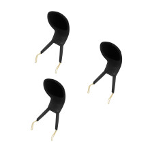 3Pièces Coussin Violon Noir Respirant Confortable Pour Jeu
