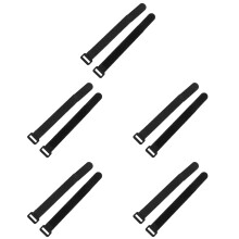10Pièces Colliers Anti-Coque En Nylon Réglables Pour Poulets Noir