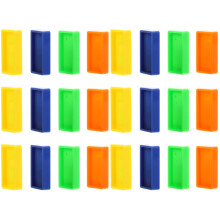 2 Pièces 5 Sac Jeux Domino Enfants Jouets Éducatifs Aléatoire Couleur