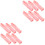 12Pièces Briseur Ampoules Portable Rose Accessoire Infirmier 1