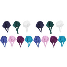 14Pcs Assorted Cotton Nurse Caps Durable Lightweight Doctor Hats