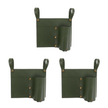 3St Lichtgewicht PU Organizer Voor Campingstoel Met Opbergruimte