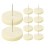 10 Set Poppenstandaards Basis Felt Presentatiehouders 9
