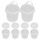 18Pièces Conteneurs Alimentaires PP Transparent Portable 3