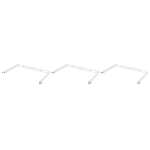 3Ensembles Supports Solaires En Fer Pour Extérieur