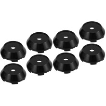 8Pcs Black Caps for Car Wheel Center Covers Daily Use
