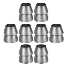 8Pcs Silver Metal Wedges for Handle Reinforcing Hammer Parts