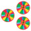 3Pcs Educational Prize Wheel Game Prop for Teaching 1