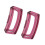 2Pcs Lightweight Red Tpu Smart Watch Protective Case Hollow Cover 10