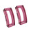 2Pcs Lightweight Red Tpu Smart Watch Protective Case Hollow Cover 11