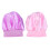 4Pcs Assorted Color Wide Side Sleeping Caps Elastic Hair Protection 2