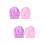 4Pcs Assorted Color Wide Side Sleeping Caps Elastic Hair Protection 7