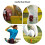 1 set golf ball marker, tee, ball bag accessory tool set 7