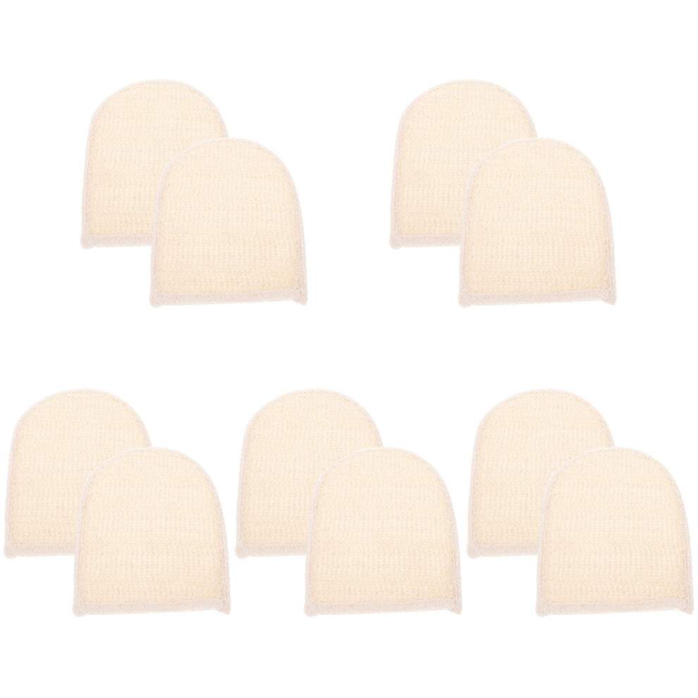 Totority 5 Pcs Exfoliator Glove Exfoliating Gloves For Bath Scrubbing Body