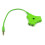 2Pcs Unique Red 3.5mm Earphone Splitter with 5 Outputs and Audio Cable 9