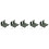 10Pcs Multi-Functional Grey Metal Snowboard Display and Storage Rack 11