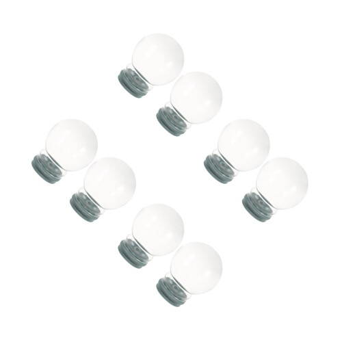 8Pcs Transparent Snow Globe Jars for Creative DIY Craft and Decoration