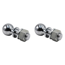 2Pcs 50mm Rear Trailer Hitch Pin Replacement For Tow Ball M22 5000Lbs