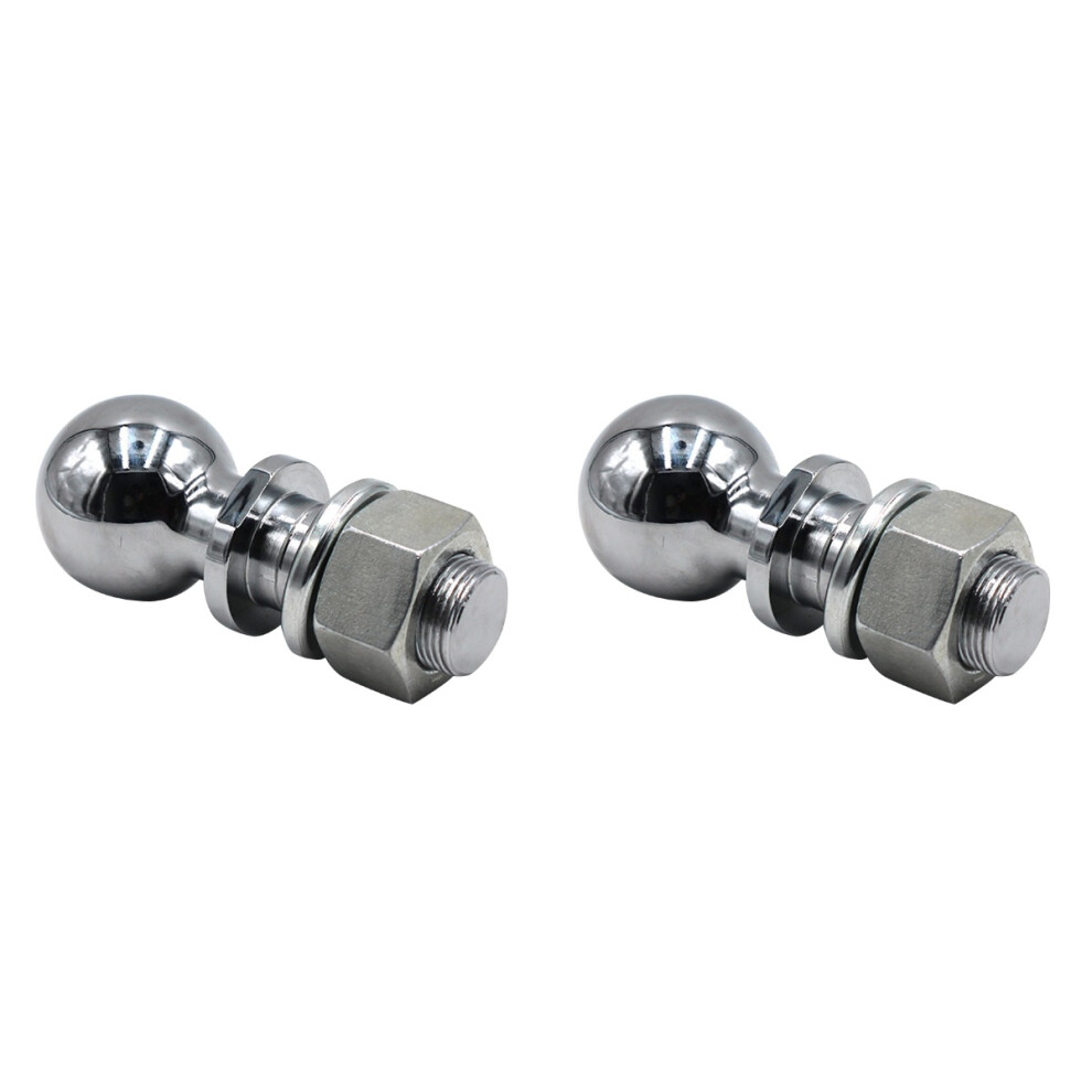 2Pcs 50Mm Rear Trailer Hitch Pin Replacement For Tow Ball M22 5000Lbs 3722858836835