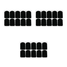 Black Silicone Saxophone Mouthpieces Pads Cushions for Musicians