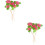 10Pcs Household Reed Diffuser Flower Sticks for Cozy Aromatherapy 1
