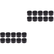 20Pcs Black Anti-Slip PU Overgrip for Squash Tennis Badminton Rackets